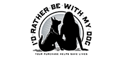 I'd Rather Be With My Dog logo